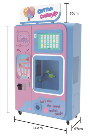 横浜・八景島シーパラダイスに【わたあめ自販機】が登場！