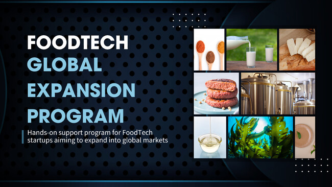 FOODTECH global expansion Programに参画するスタートアップ3社が決定！