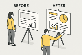 プレゼンのプロが貴社資料の改善点をアドバイス プレゼンのプロが貴社資料の改善点をアドバイス