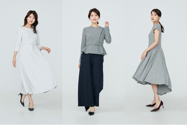 日テレアナが運営するブランドAudire（アウディーレ）から、2025年AW新作・オケージョンアイテム4型を8/18に発売！