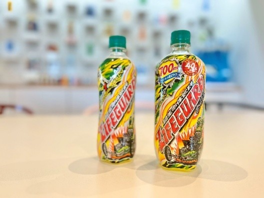 目立っちゃう迷彩でお馴染み！チェリオの微炭酸飲料 「メガライフガード」今年もファミリーマート限定でやってくる！！
