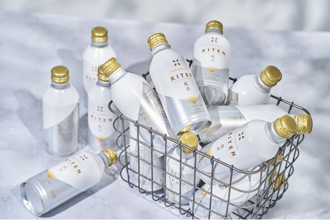 「日本酒をより日常的な飲み物に」スパークリング日本酒缶『KITEN』本格販売開始！！
