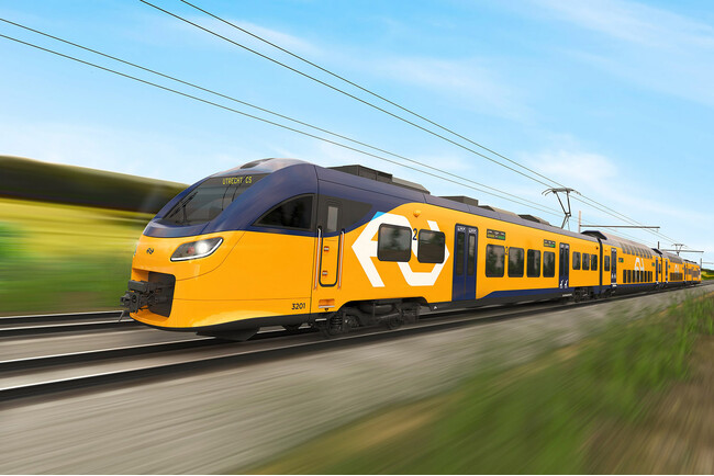 オランダ鉄道の2階建て新型車両向け車両用電機品の出荷を開始