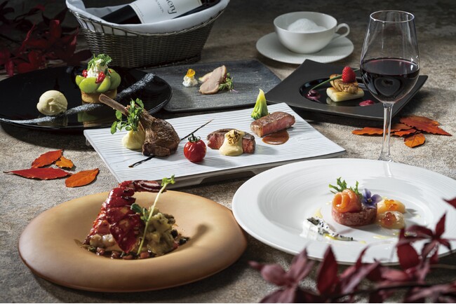 【山粧う季節の贅沢な味覚のメドレー】秋の摩天楼ディナー／ザ ロイヤルパークホテル アイコニック 東京汐留