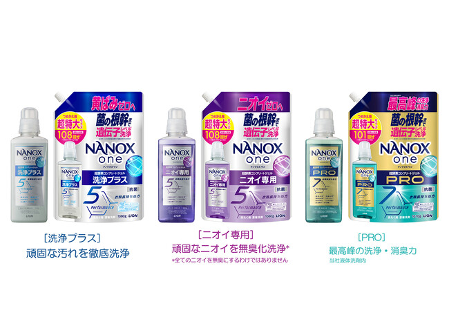 衣料用洗剤『NANOX one（ナノックス ワン）』改良新発売