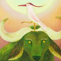 【銀座 蔦屋書店】長田沙央梨の個展「Like a Prayer on the Breeze」が8月16日（土）より開催。自身の祈りを自由に羽ばたく鳥の姿に託す。