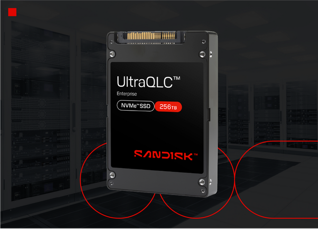 サンディスク、FMS2025にて画期的なエンタープライズSSD容量を誇るUltraQLC(TM)プラットフォームを披露