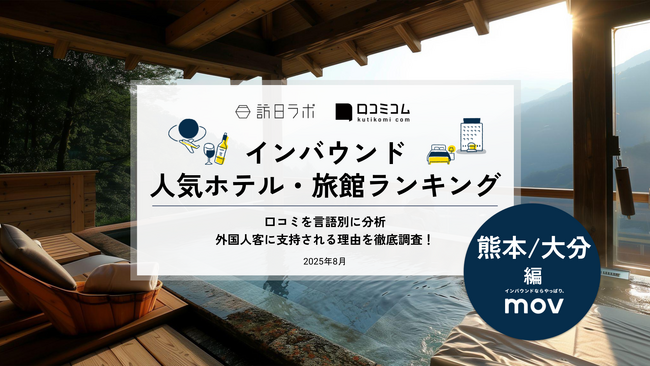 【独自調査】2025年最新：外国人に人気のホテル・旅館ランキング［熊本/大分 編］1位は「KOKO HOTEL Premier 熊本」！| インバウンド人気ホテル・旅館ランキング #インバウンド