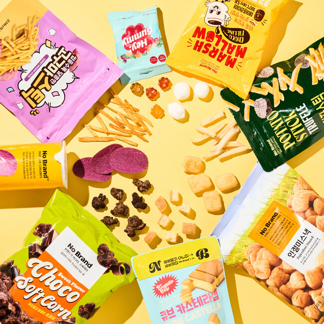PLAZAのバイヤーが出張で見つけてきたお菓子が続々新入荷！韓国のおみやげにも人気の「No Brand」のアイテムに注目