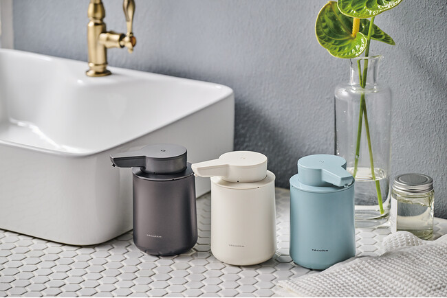 ふれることなく、心地よく。レコルト［充電式オートディスペンサー］を新発売