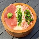 「鮪ととろろ丼セット」～青のりお味噌汁付き～