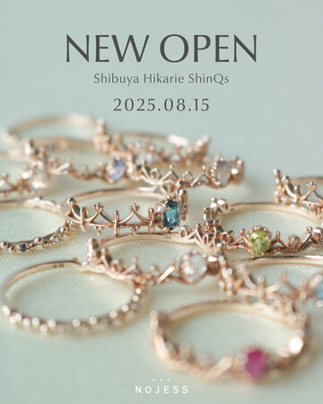 【ノジェス】渋谷ヒカリエ ShinQs 1FにNEW OPEN!