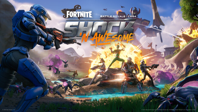 フォートナイト バトルロイヤル 「チャプター6 シーズン4: Shock ‘N Awesome」8月7日より開幕