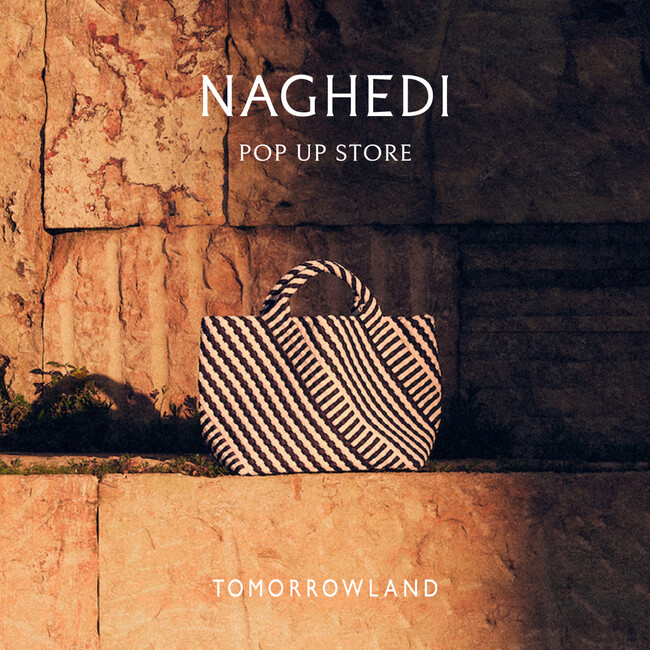 ニューヨークを拠点とするバッグブランド〈ナゲディ〉のポップアップストアが開催｜トゥモローランド熊本New-S店