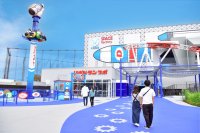大正製薬×よみうりランド  お客様参加型の避難訓練を開催