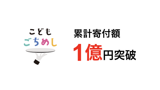 【寄付金1億円・登録者数10万人突破】2,500人分の「1年分の給食費」に相当する支援が実現