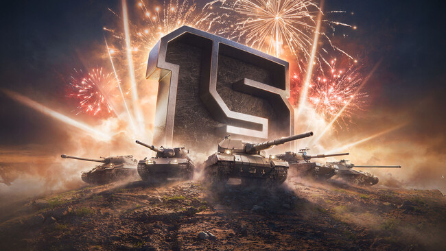 『World of Tanks』15周年記念イベント開催仲間とともに戦い続けた15年を祝う、感謝と絆の特別企画を実施