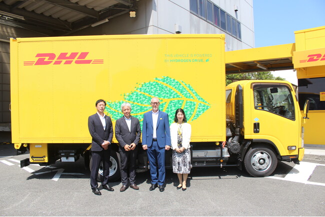 DHLサプライチェーン、日本で水素トラックの実証走行を開始 へ
