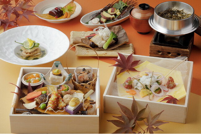 琵琶湖マリオットホテル　二十四節季の八節に合わせて日本の四季を味わう和テイストのランチ「“WA Lunch” Seasonal Festivals of) Japan -Autumn-」を発売