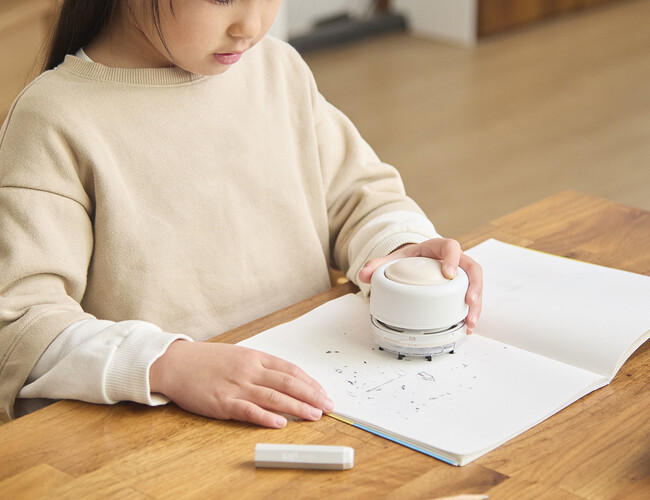 ONEプッシュでラクラクお掃除!「卓上クリーナーPUSH」を 10月中旬に発売