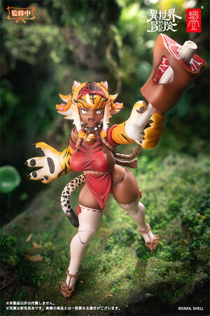 『RPG-04 タイガーガール ガル』アクションフィギュアが登場。あみあみにて予約受付中。