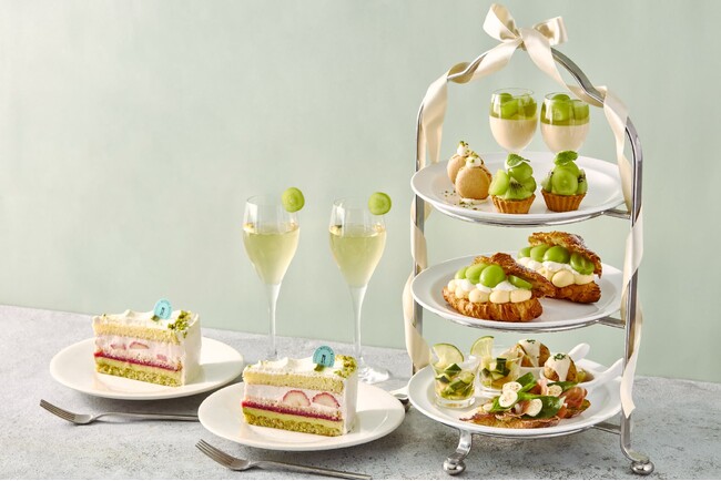夏のご褒美「シャインマスカットアフタヌーンティー」RITUEL CAFE（リチュエル カフェ）ルミネ新宿店・RITUEL（リチュエル）等々力店にて8月20日(水)から提供開始