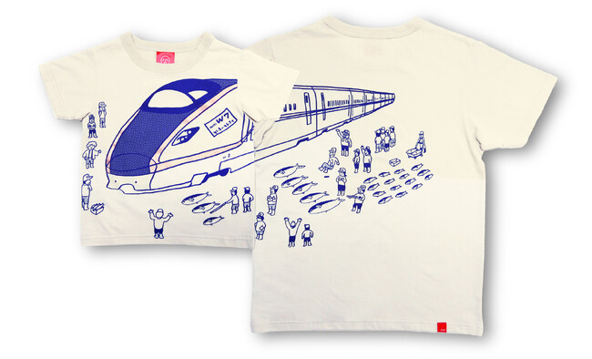 北陸新幹線かがやき×OJICOのTシャツが富山大和にて先行販売で登場！