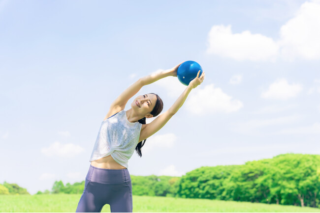 【仙台ロイヤルパークホテル】バランスボール＆ヨガイベント