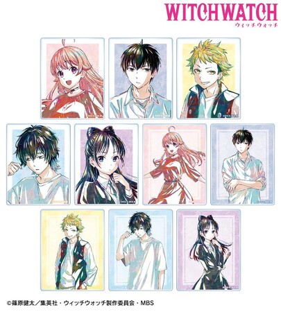 TVアニメ『ウィッチウォッチ』のトレーディング Ani-Art アクリルカード、トレーディング Ani-Art 缶バッジなどの受注を開始！アニメ・漫画のオリジナルグッズを販売する「AMNIBUS」にて