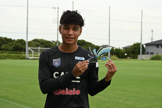 「2025明治安田Ｊ３リーグ 月間ヤングプレーヤー賞」7月度受賞のお知らせ