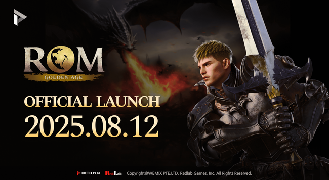 WEMADE、Web3 MMORPG「ROM: Golden Age」正式サービスを開始！
