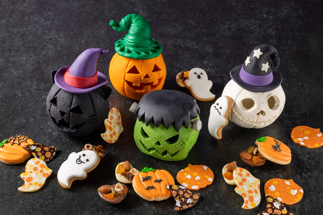 フランケンシュタインデザインの新作チョコレートやハロウィンモチーフの小菓子6種類アソートなどミイラやおばけが勢ぞろい「ハロウィンスイーツ＆ブレッド セレクション」
