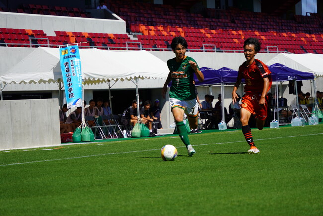 全力中学サッカー この夏日本一が決まる！高校サッカーに繋がる未来のスターに注目「第56回全国中学校サッカー大会・決勝」をCS放送日テレジータスにて生中継！