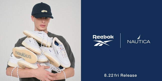 ReebokとNAUTICAが初のコラボレーション。別注”CLUB C”など、FREAK’S STOREにて8月22日(金)発売。