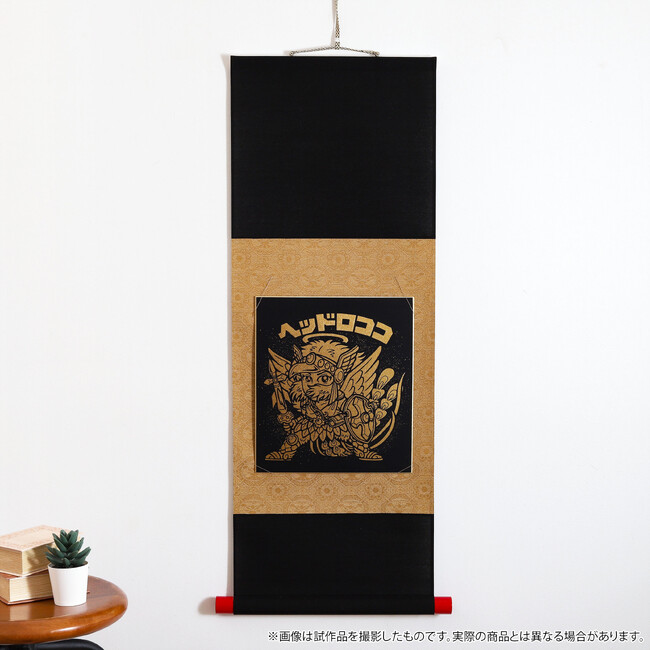 『ビックリマン』より、本金押箔を使用した豪華絢爛な色紙掛軸が受注生産商品で登場！