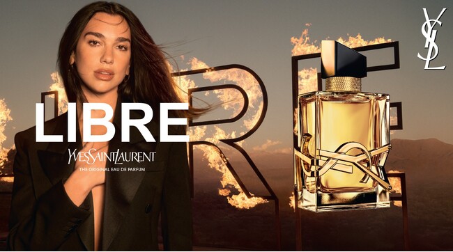YSLアイコンフレグランス「LIBRE」の新キャンペーン動画公開。YSL BEAUTY アンバサダー デュア・リパが魅せる、真の“自由”の体現。