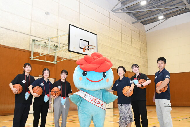【茨城県五霞町】茨城ロボッツ×五霞町コラボポロシャツを着用!熱い気持ちで公務に臨みます!