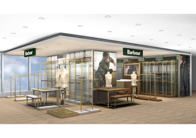 Barbourが「ニュウマン高輪」に新店舗をオープン！