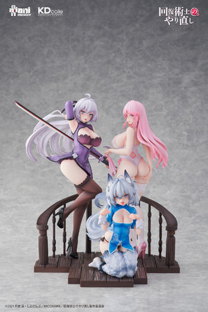 『回復術士のやり直し』より、フレイア＆セツナ＆クレハがチャイナドレスでフィギュア化！　8月18日（月）より予約受付開始！