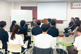 八天堂にてしがく式レッスンの様子