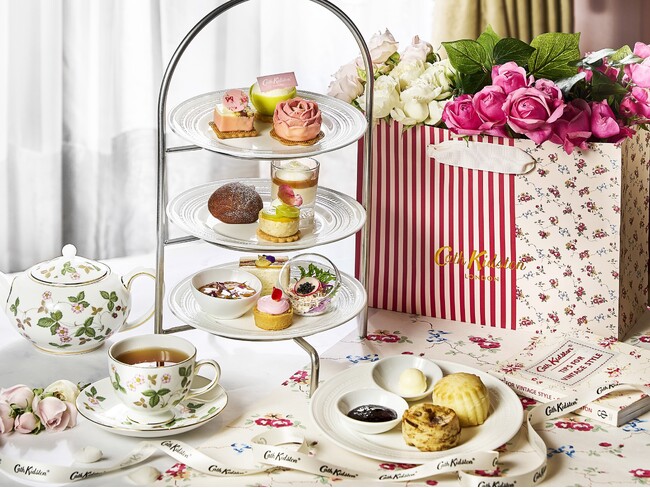 【ザ・リッツ・カールトン大阪】英国のライフスタイルブランド「Cath Kidston（キャス キッドソン）」とのコラボレーションアフタヌーンティーを9月8日（月）より開催