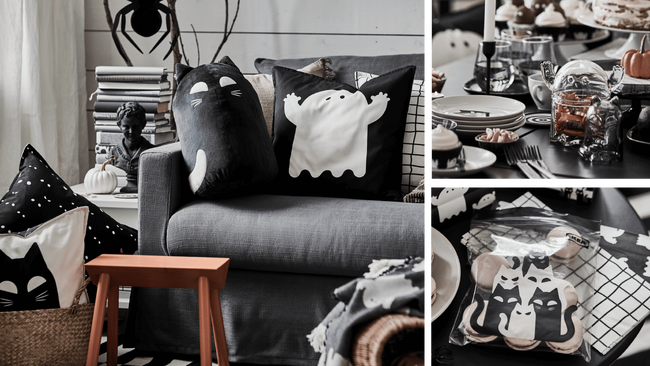 イケア、ハロウィンらしい遊び心と不気味な雰囲気があふれる「KUSTFYR/クストフィール コレクション」を 2025年8月21日（木）より順次発売