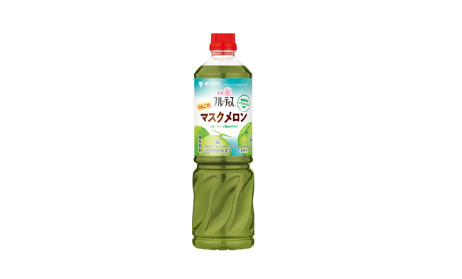 あこがれの高級フルーツ、マスクメロン味が登場！「業務用フルーティス りんご酢マスクメロン」新発売