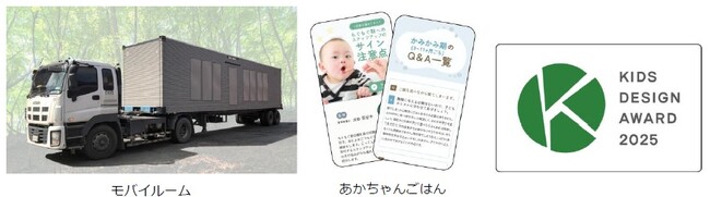 子どもの健康と暮らしの安心を追求「モバイルーム」「あかちゃんごはん」が「第1９回キッズデザイン賞」を受賞～子どもの安全・安心への配慮や子育て世代への提案が評価されました～