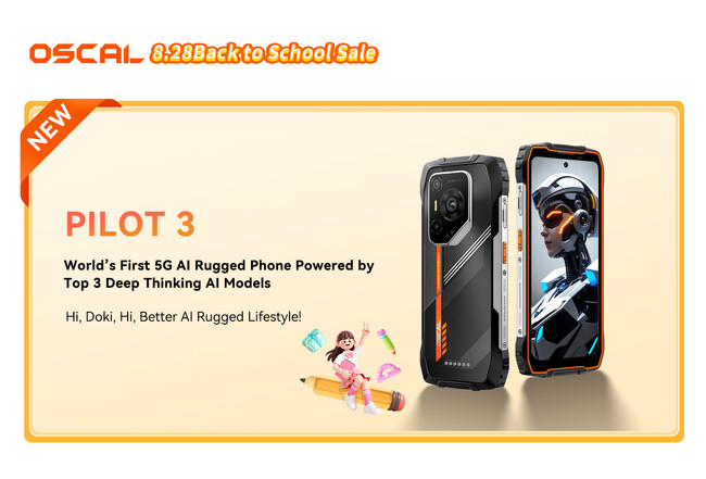 OSCALのAliExpress 新学期セール開催中！人気タフネススマホ＆タブレットが最大60%OFF（～8/28まで）