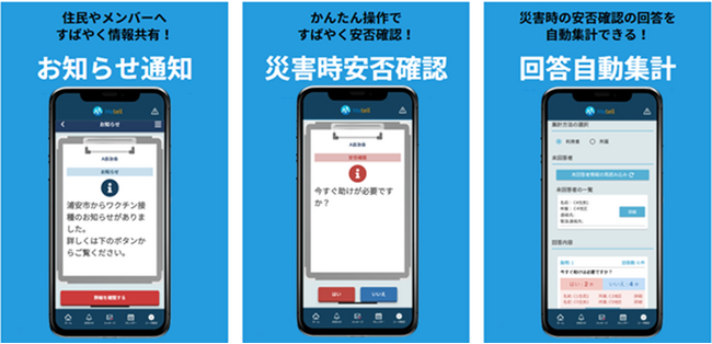 地域連携で防災　ミテルライフを無償提供「善意循環型防災プラットフォーム」プランを開始