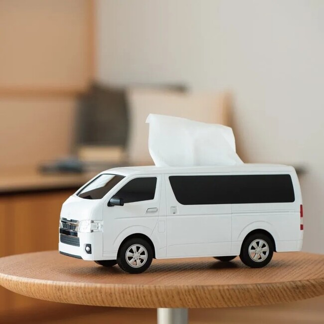 TOYOTAハイエース型ティッシュケース、Amazonで取り扱い開始!