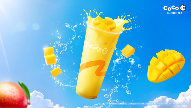 【CoCo Bubble Tea】果肉たっぷり「チャンキーマンゴーミルクティー」新発売!