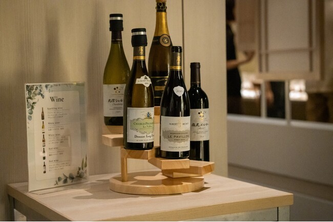 【ファンケル×メルシャン】銀座の「創作料理 FANCL 令和本膳」で楽しむ、夏の贅沢ワインと創作料理ペアリングイベントを開催