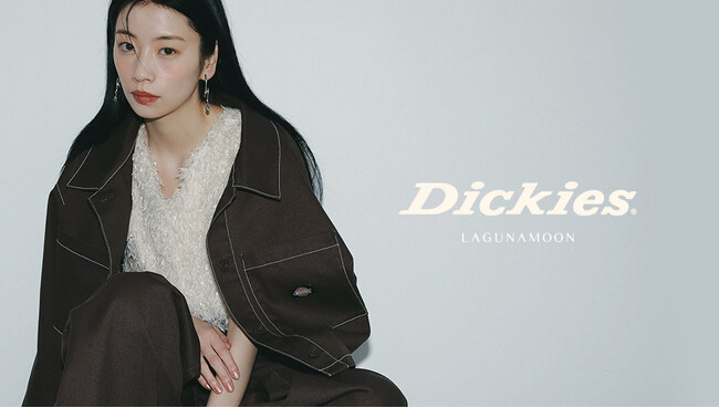 「LAGUNAMOON(ラグナムーン)」上質な強さを纏う、ワーク×レディの再構築。LAGUNAMOON×Dickies のリミテッドエディション